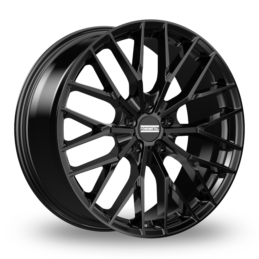 Fondmetal Makhai Gloss Black Alloy Wheels