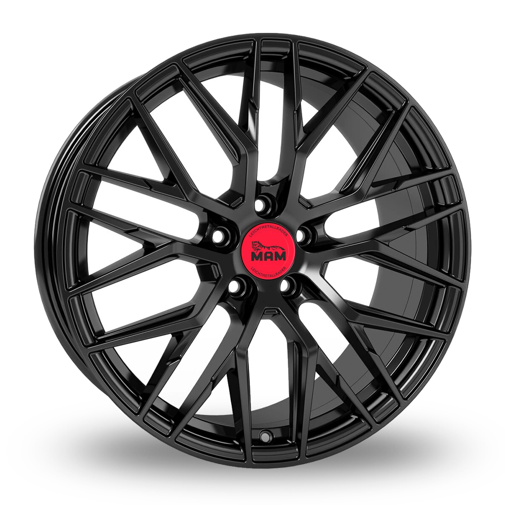MAM RS4 Gloss Black Alloy Wheels