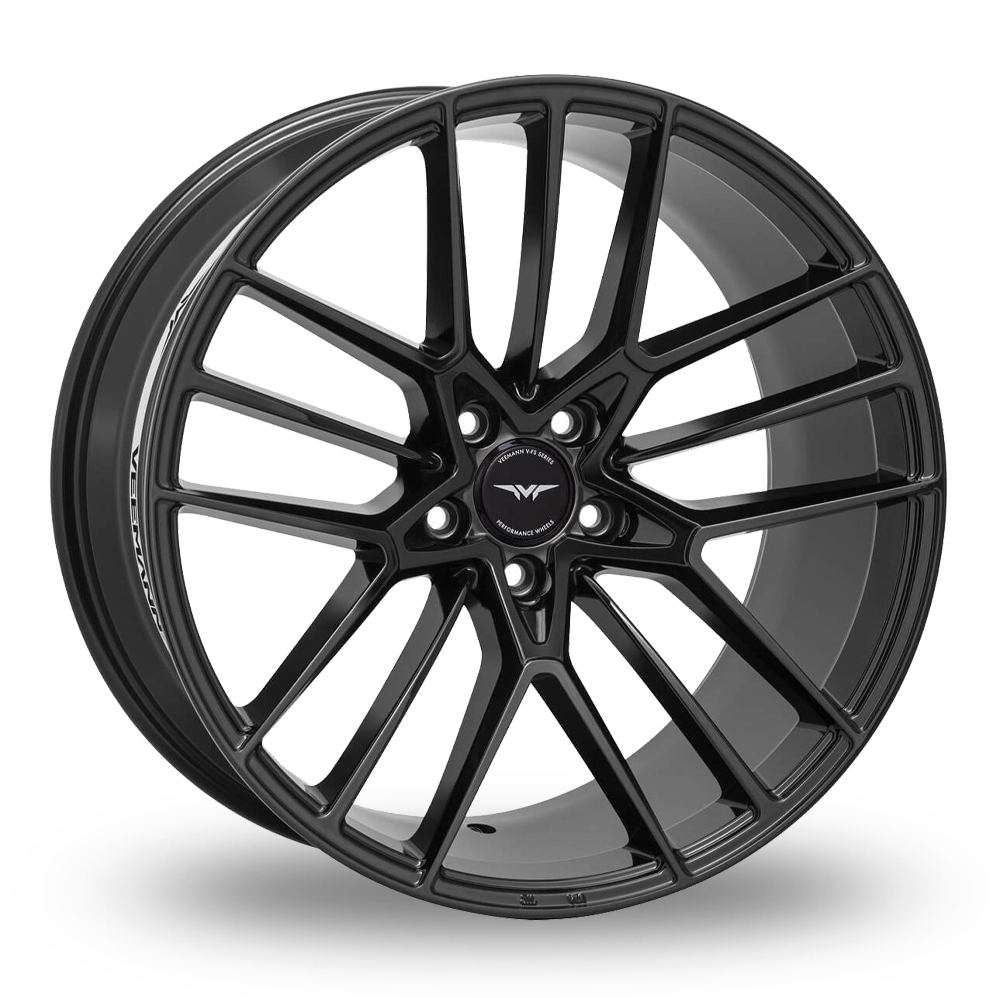 VEEMANN V-FS53 Gloss Black Alloy Wheels