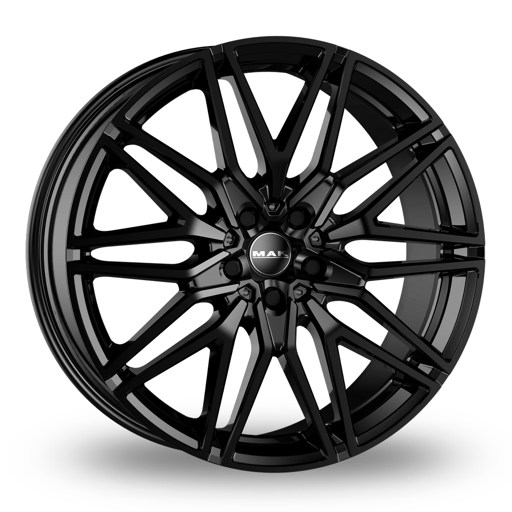 MAK Sturm Gloss Black Alloy Wheels
