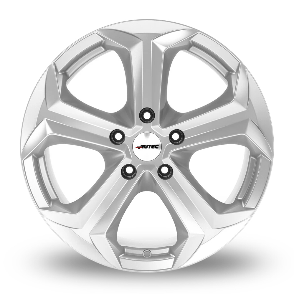 16" Autec Xenos Brilliant Silver Alloy Wheels