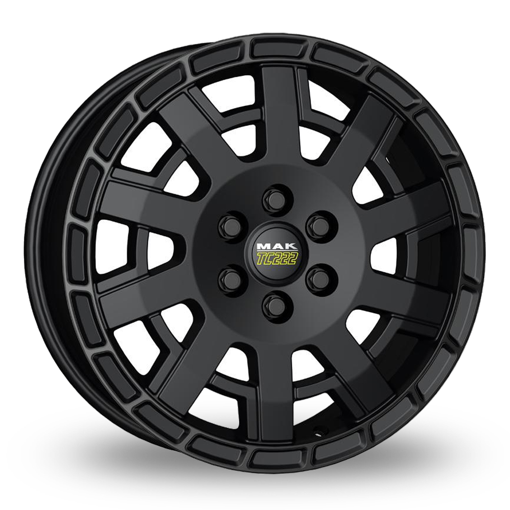 MAK Legend-2 Matt Black Alloy Wheels