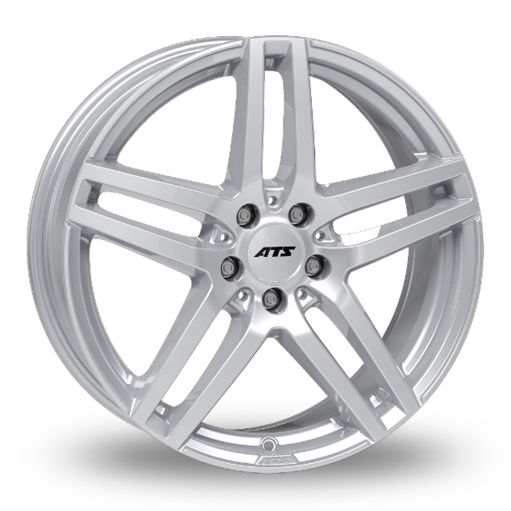 ATS Mizar Polar Silver Alloy Wheels