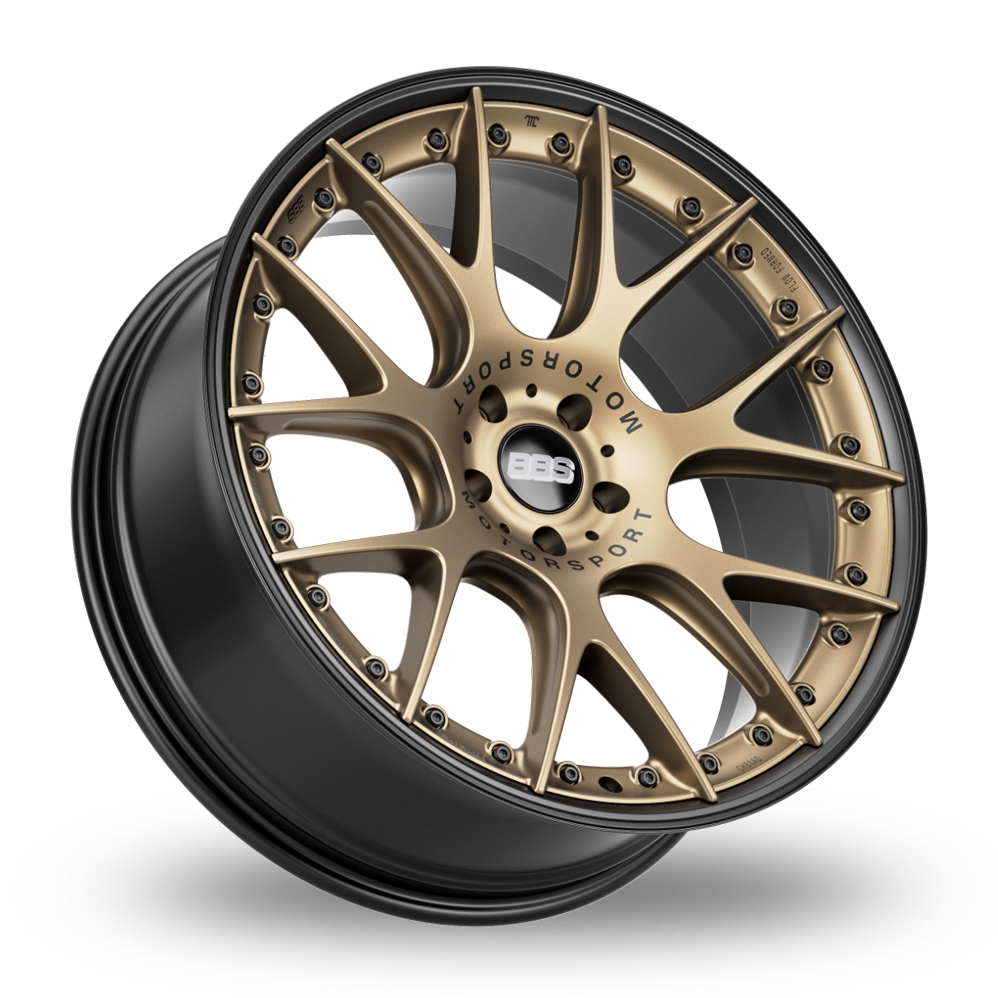 21" BBS CH-RII Bronze Black Rim Alloy Wheels