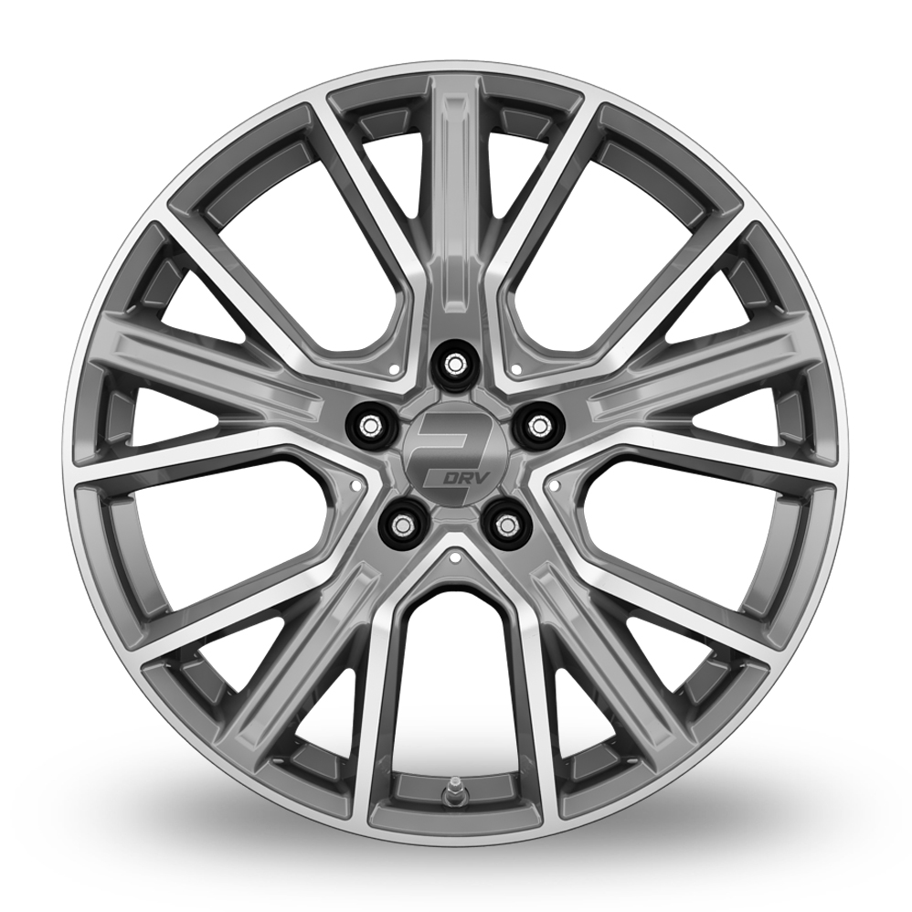 21" 2DRV WH34 Daytona Grey Machined Alloy Wheels