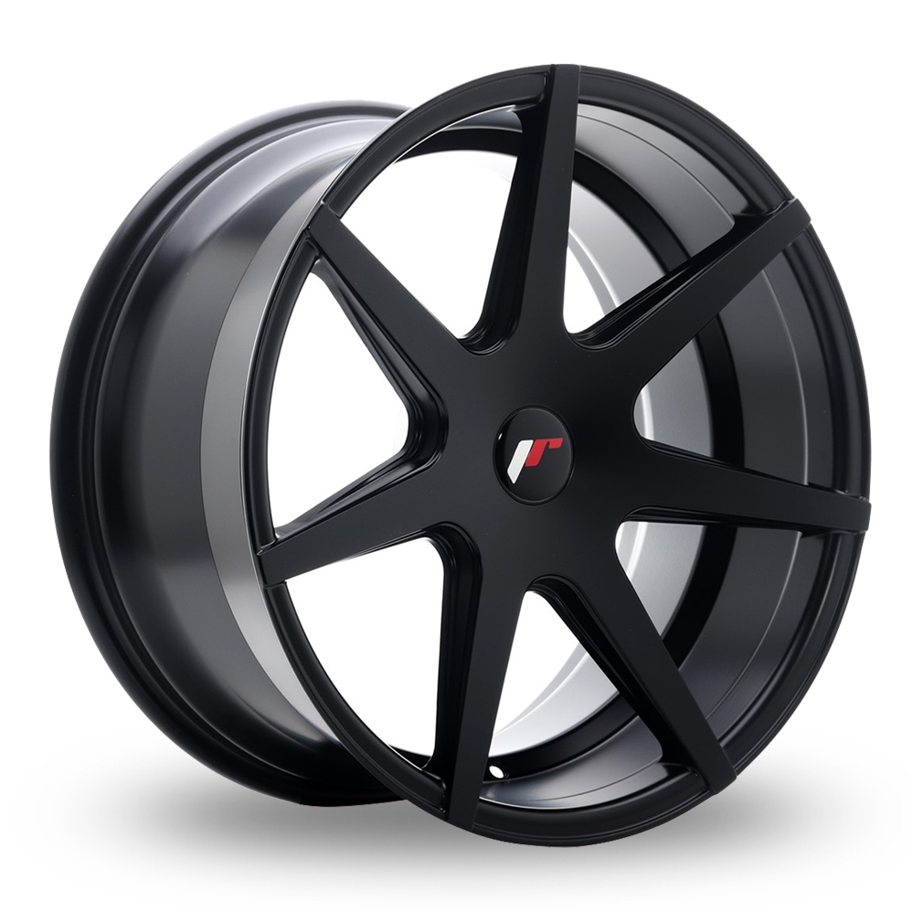 Japan Racing JR20 (9.5x19) (Custom Fitment) Matt Black Alloy Wheels