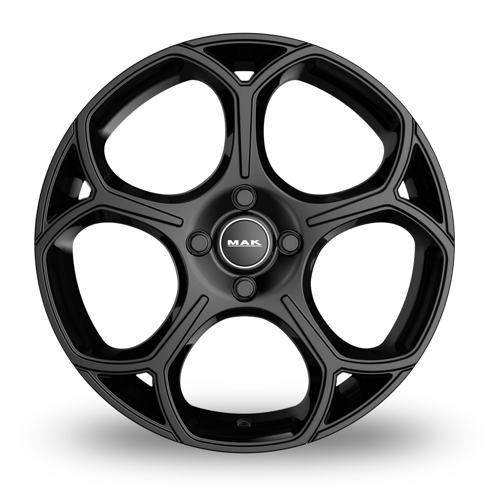 18" MAK Monza Gloss Black Alloy Wheels