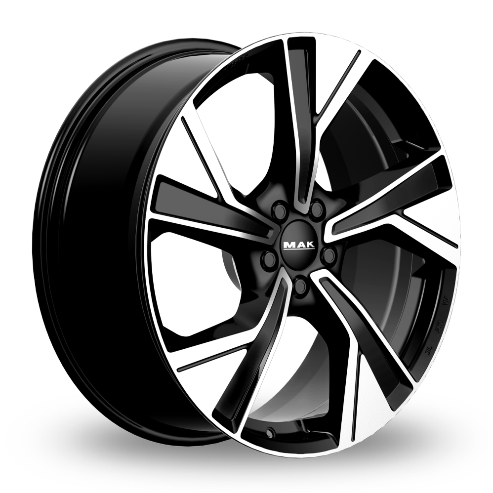 18" MAK Malmoe Black Mirror Alloy Wheels