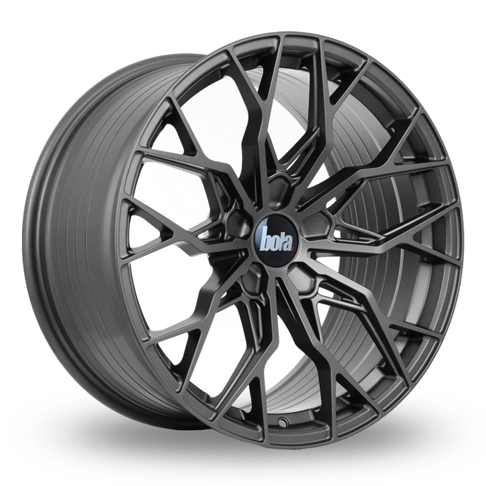 Bola FLX Matt Gunmetal Alloy Wheels