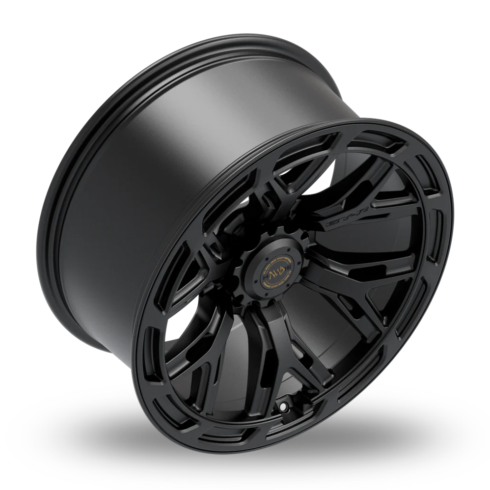 20" Hawke 6YR Matt Black Alloy Wheels