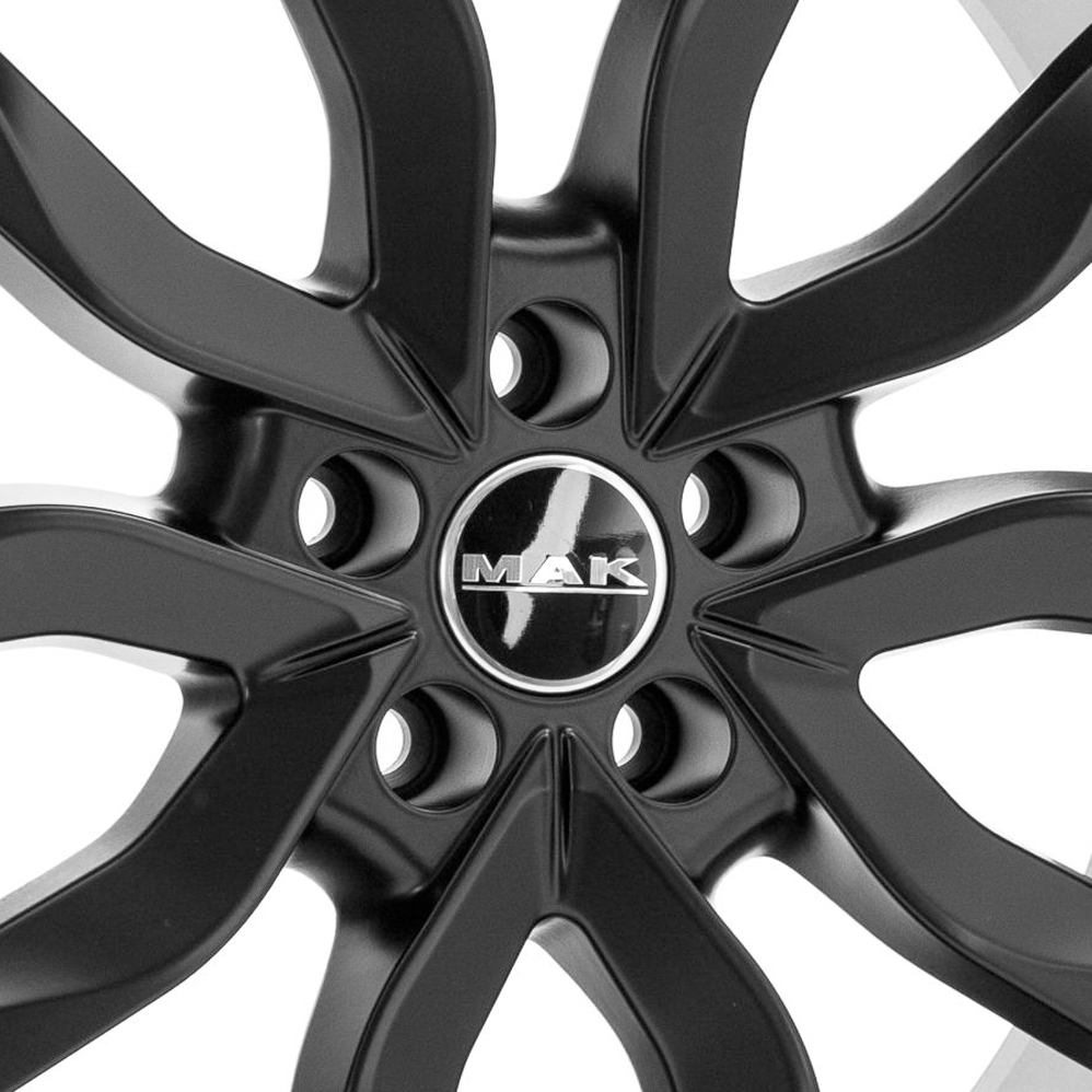 20" MAK Highlands (Special Offer) Matt Black Alloy Wheels