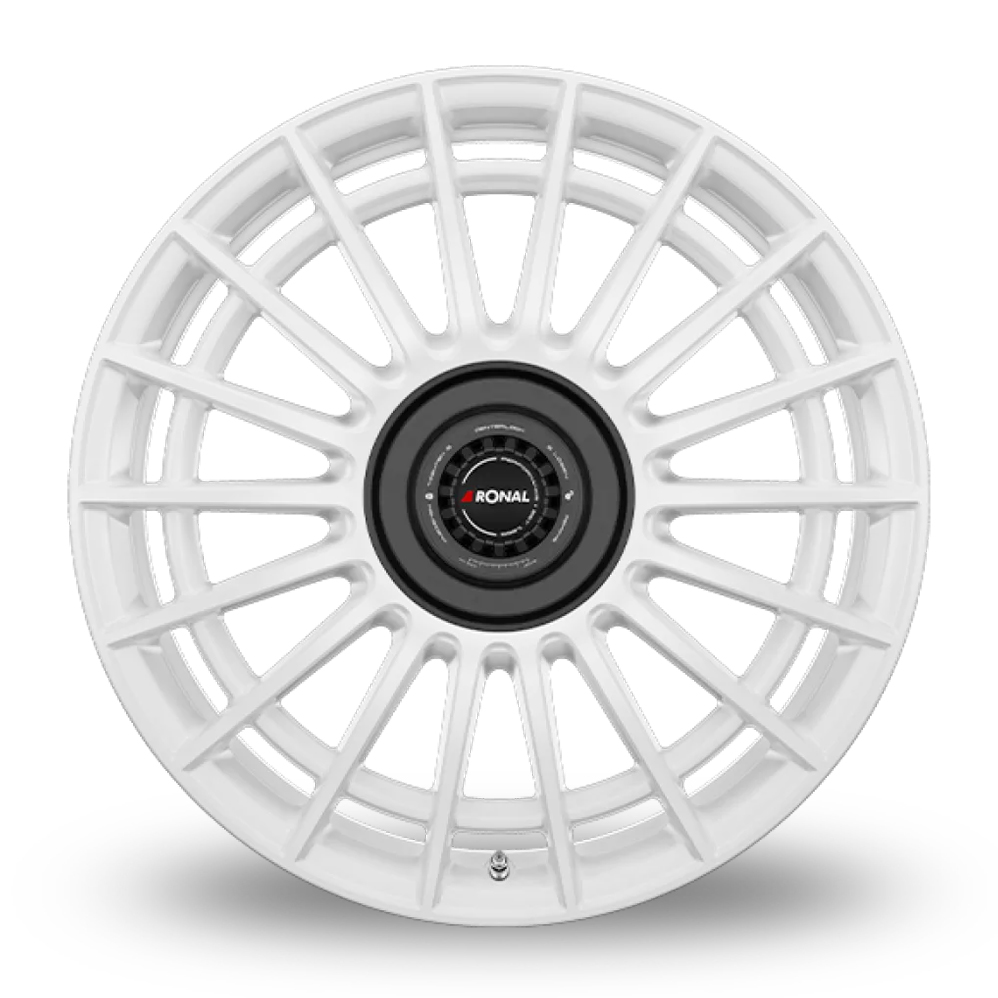 19" Ronal R73 REV-B Rally White Alloy Wheels