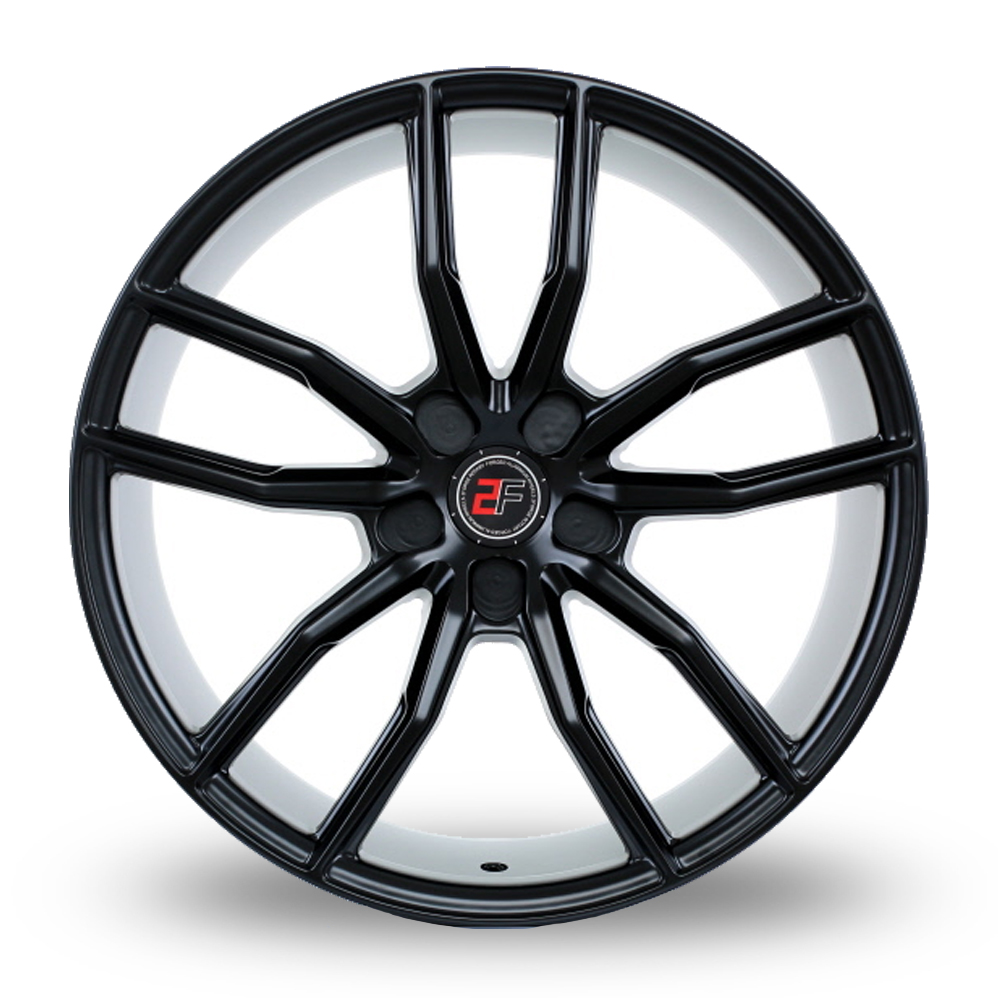 20" 2FORGE ZF4 Matt Black Alloy Wheels