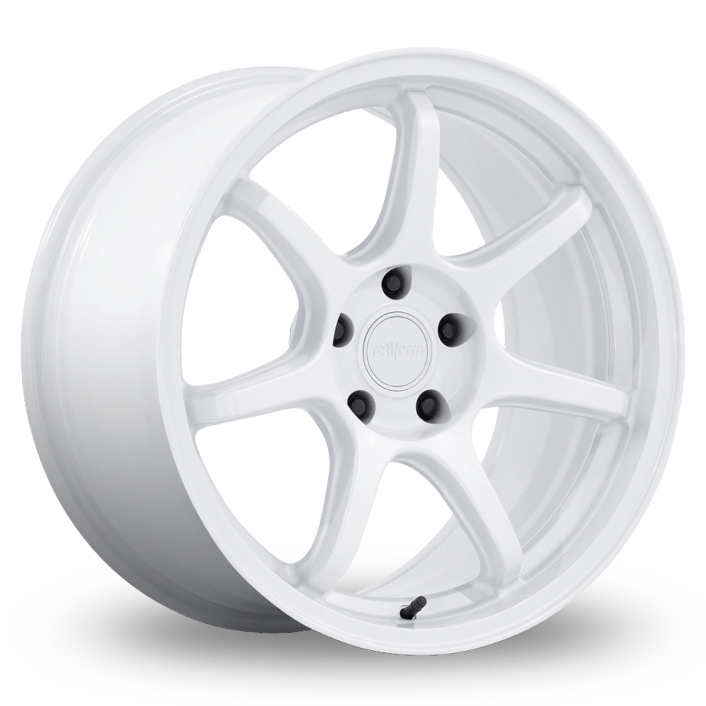 Rotiform RC208 BPU (EU Warehouse) Gloss White Alloy Wheels