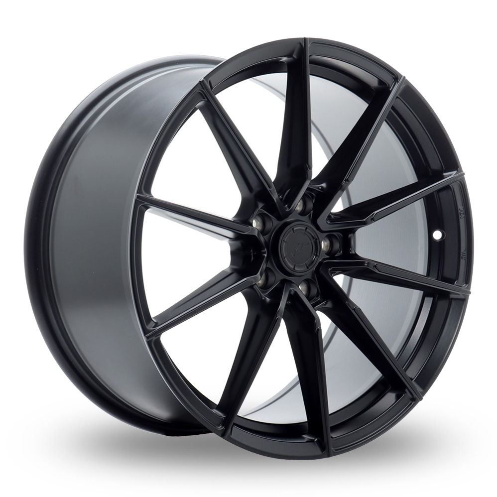 Japan Racing SL-02 (8.5x18) Matt Black Alloy Wheels