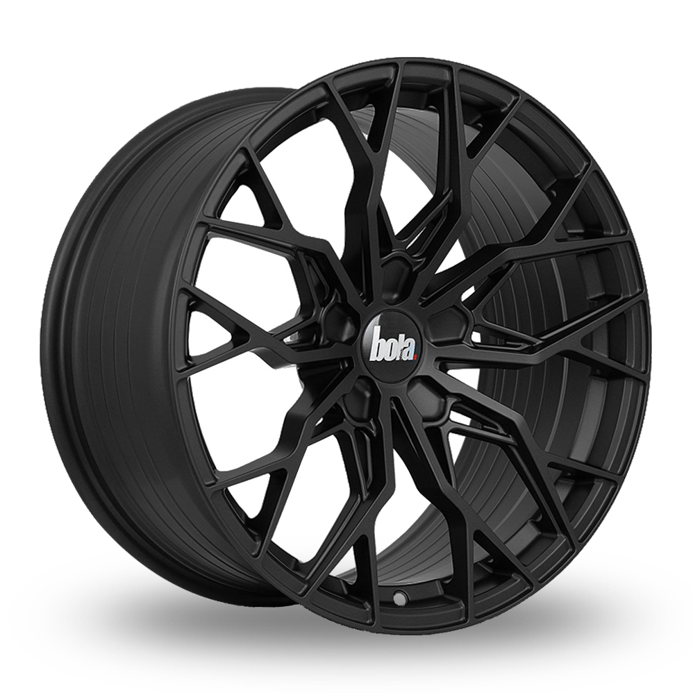 Bola FLX Matt Black Alloy Wheels