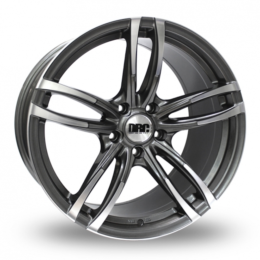 DRC DMF Gunmetal Polished Alloy Wheels