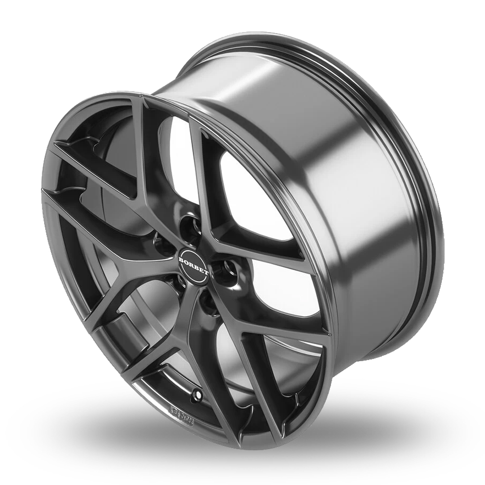 19" Borbet Y Electric Grey Alloy Wheels