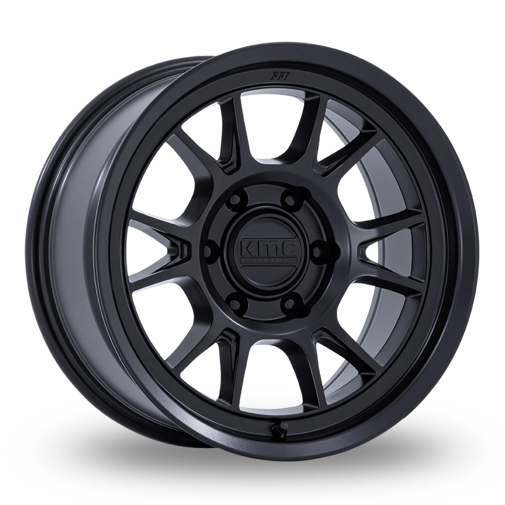 KMC KM729 Range (USA Warehouse) Matt Black Alloy Wheels
