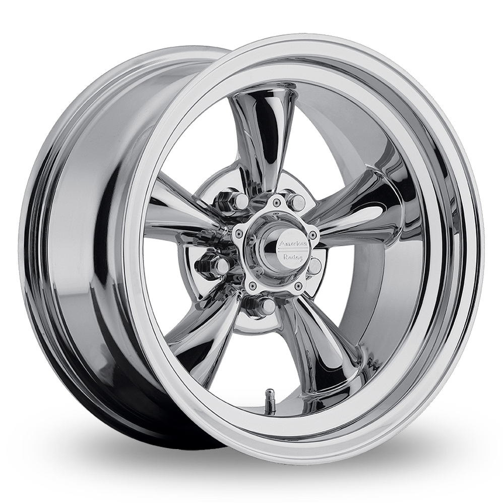 American Racing Vintage VN605 Torq Thrust D (USA Warehouse) Chrome Alloy Wheels