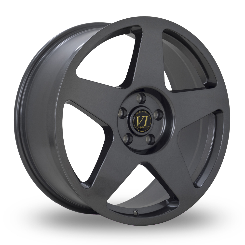6Performance Loaded 02 Gunmetal Alloy Wheels