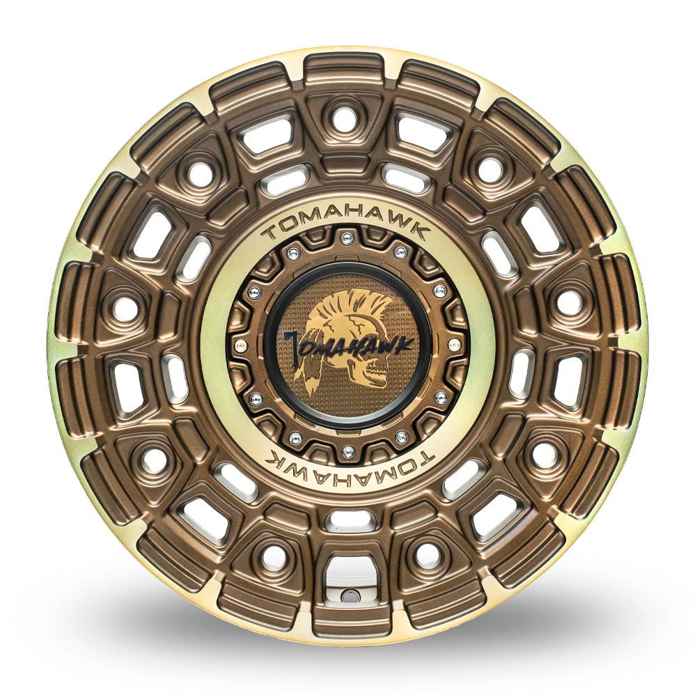 17" Tomahawk Yakama Satin Bronze Bronze Tint Alloy Wheels