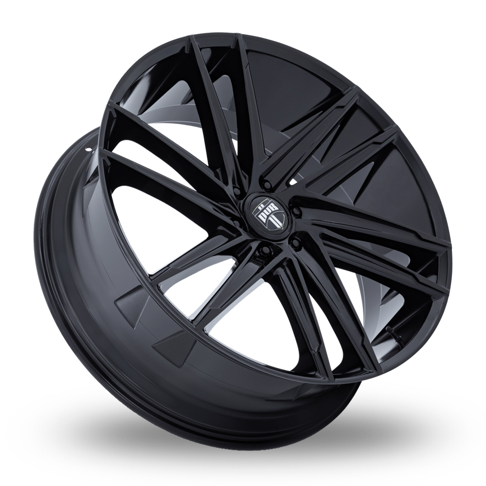24" DUB DC275 Blaze Gloss Black Alloy Wheels