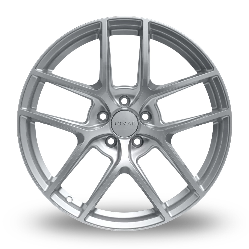 19" Romac Diablo Silver Alloy Wheels