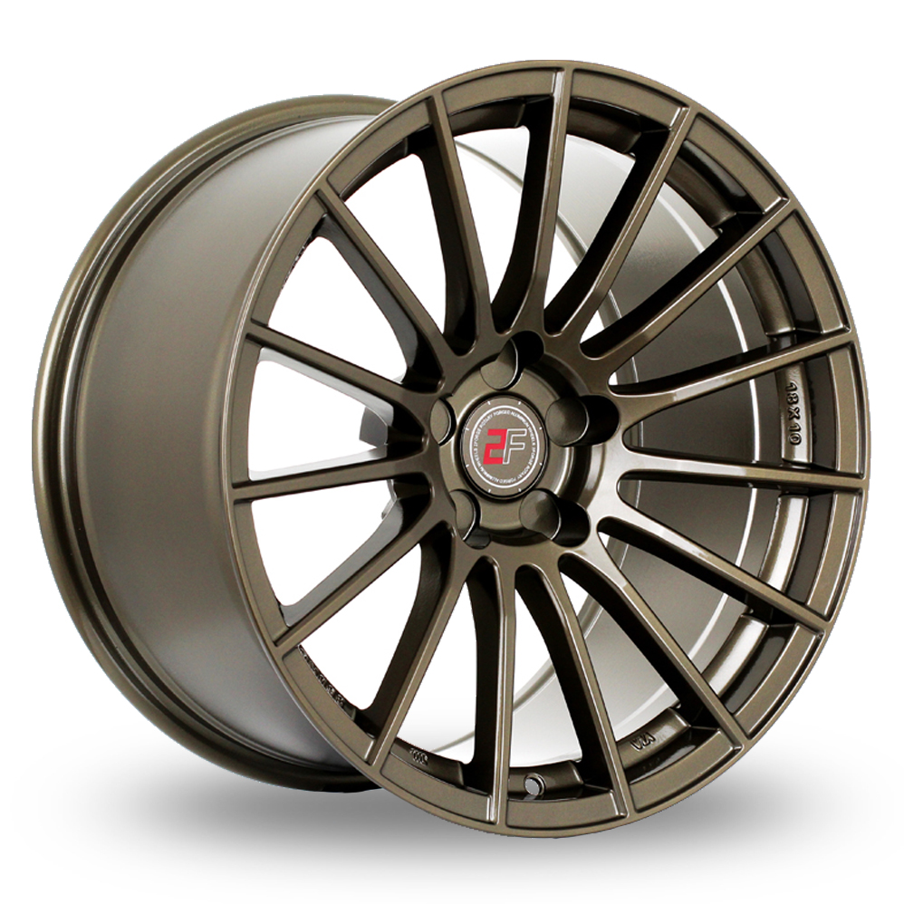 7.5x17 5x100 ET10-51 2FORGE ZF1 (Gloss Bronze) (76.0cb) (690kg Load) (7.4kg Weight) (TW) Alloy Wheels