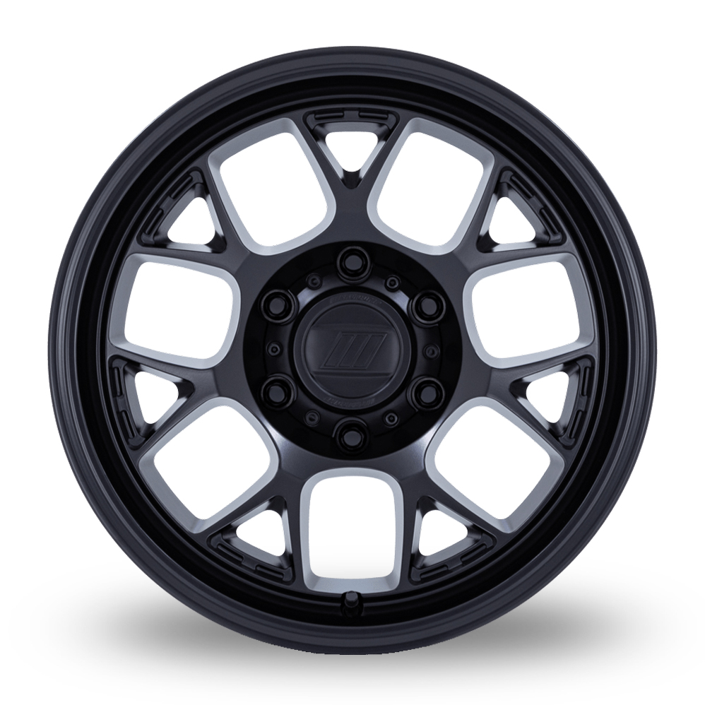 17" Pro Comp Alloys PA205 Wraith Matt Black Alloy Wheels