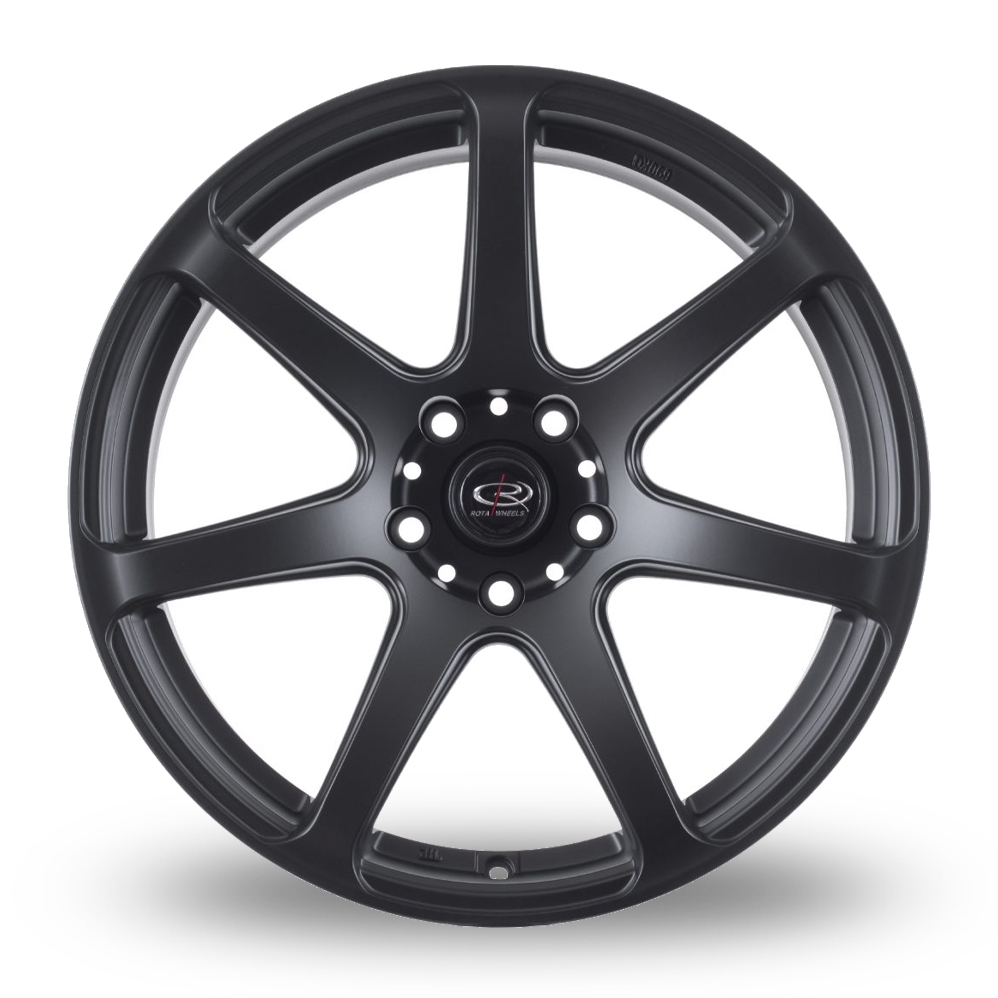 19" Rota Pror Matt Black Alloy Wheels