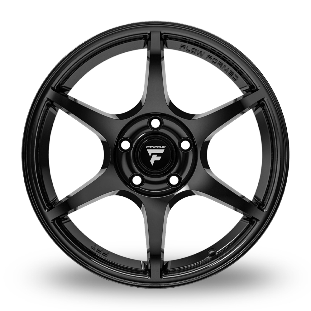 18" Fondmetal FS364 Fittipaldi Gloss Black Alloy Wheels