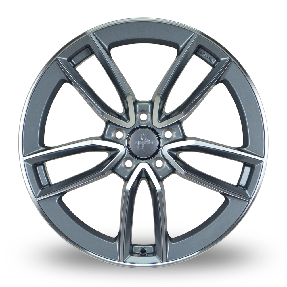 20" Keskin Tuning KT21 Palladium Polished Alloy Wheels