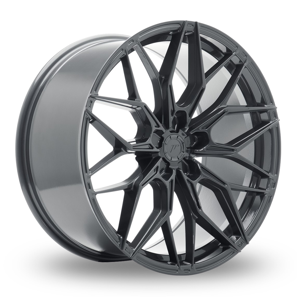 Japan Racing JR46 (10x20) (Custom Fitment) Hyper Grey Alloy Wheels