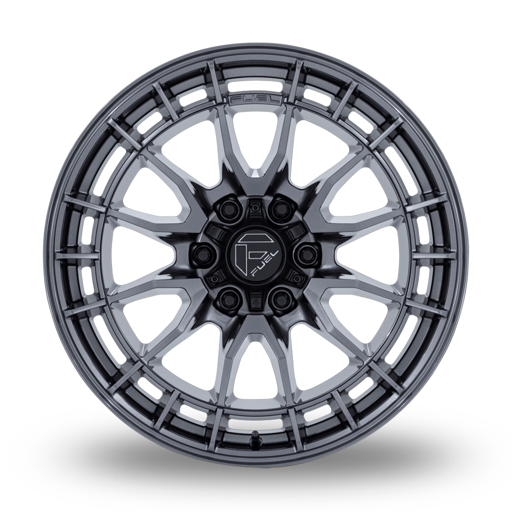 20" Fuel Off-Road FC888 Revolt Gloss Gunmetal Alloy Wheels