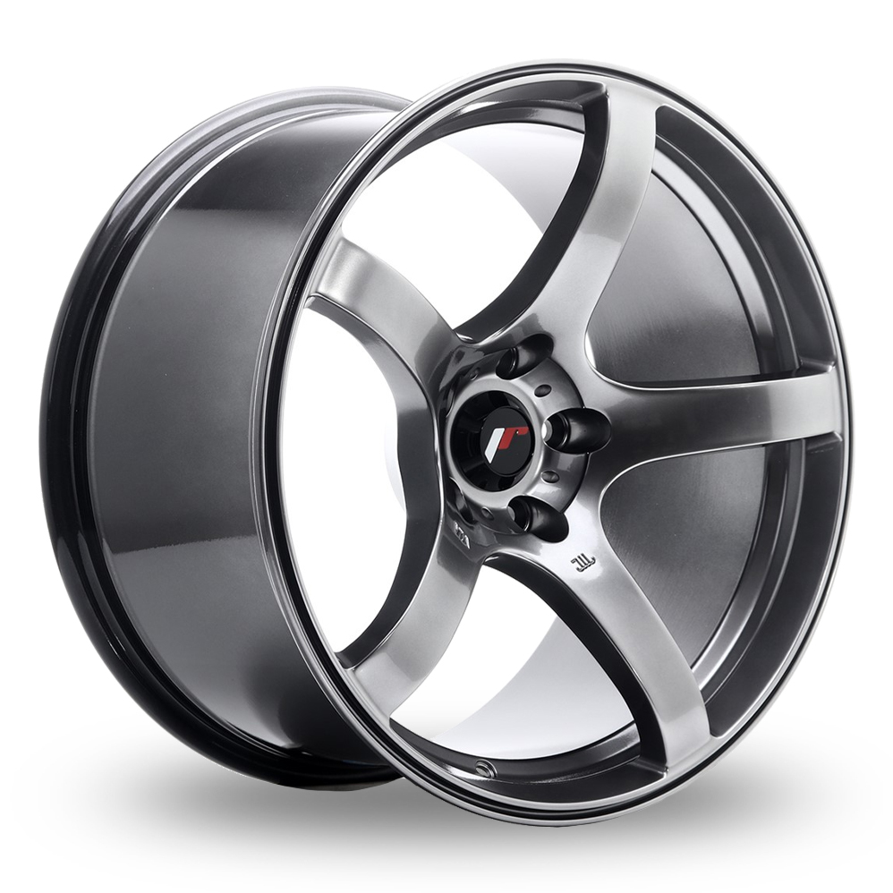 Japan Racing JR32 (9.5x18) Hyper Black Alloy Wheels