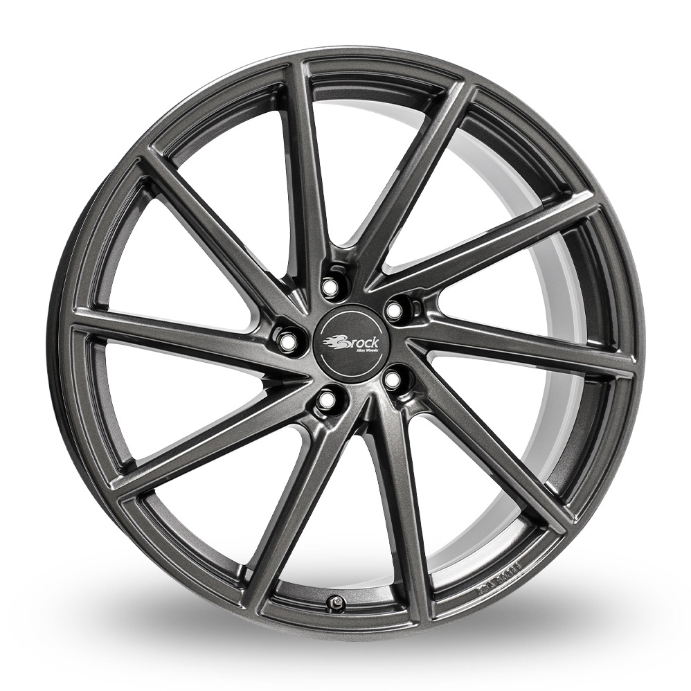 19" Brock B37 Dark Sparkle Alloy Wheels