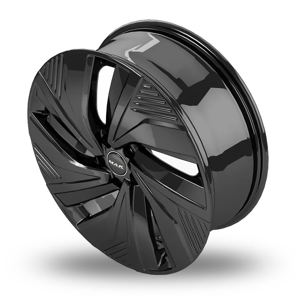 19" MAK Electra Gloss Black Alloy Wheels
