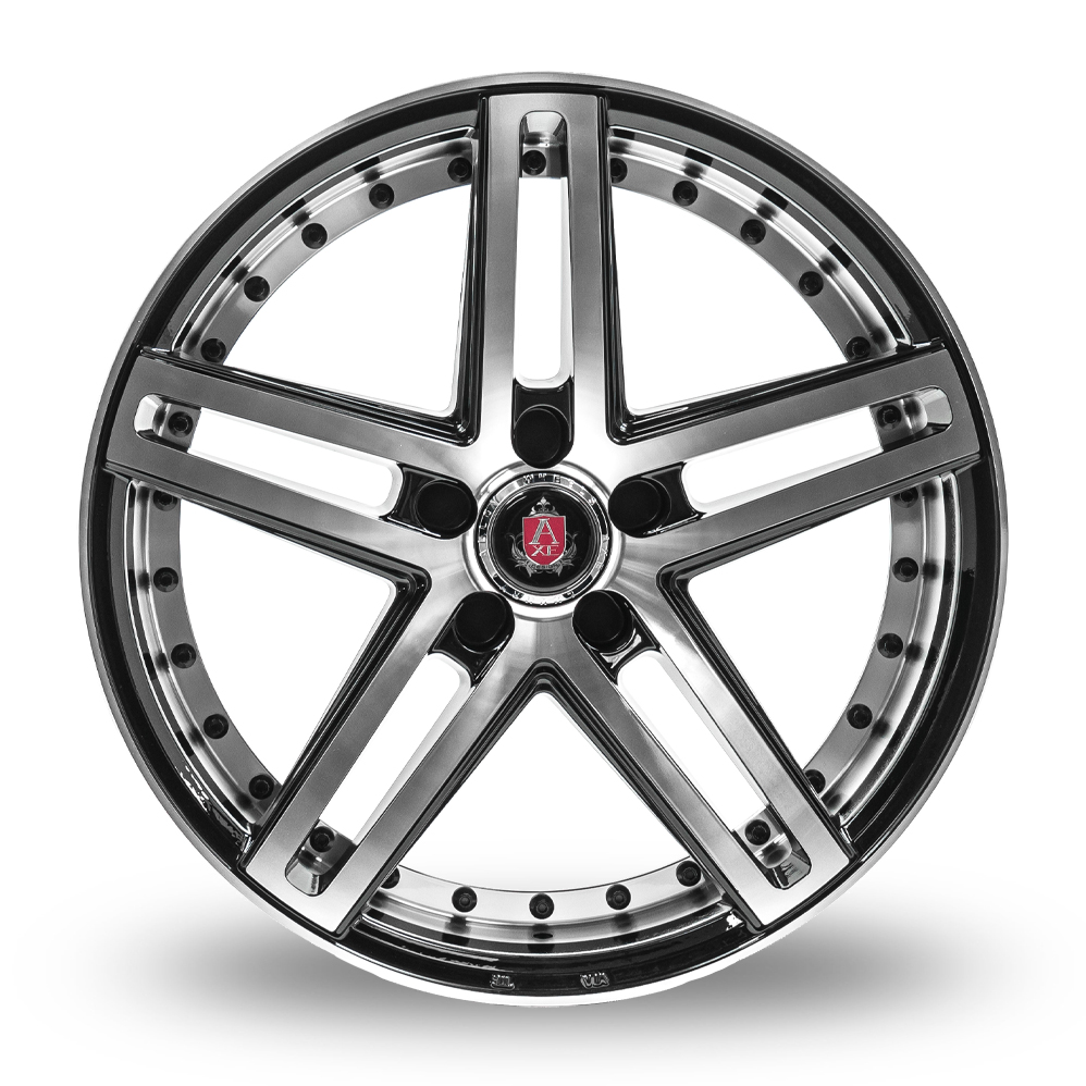 19" Axe EX20 Gloss Black Polished Alloy Wheels