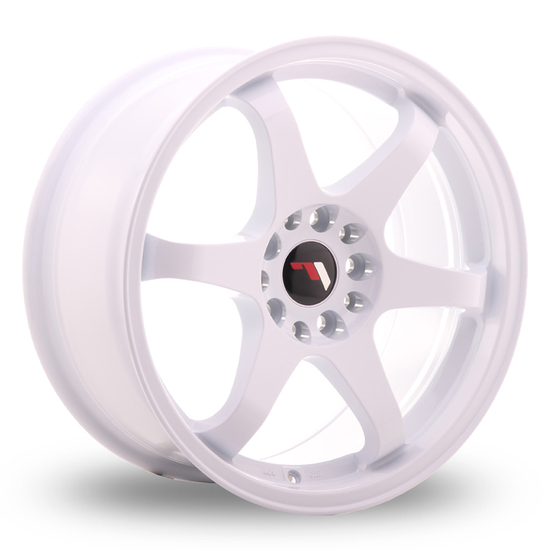 Japan Racing JR3 (9x17) (Custom Fitment) White Alloy Wheels