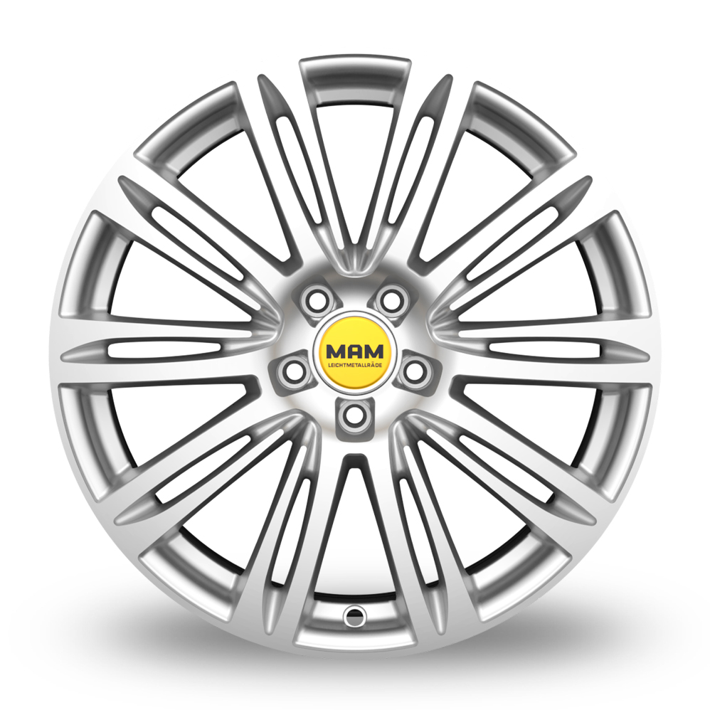 16" MAM A4 Silver Alloy Wheels