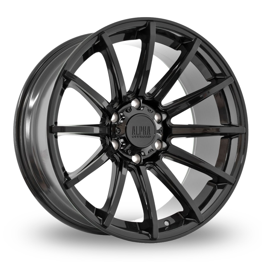 Alpha Off-Road Machete Black Alloy Wheels