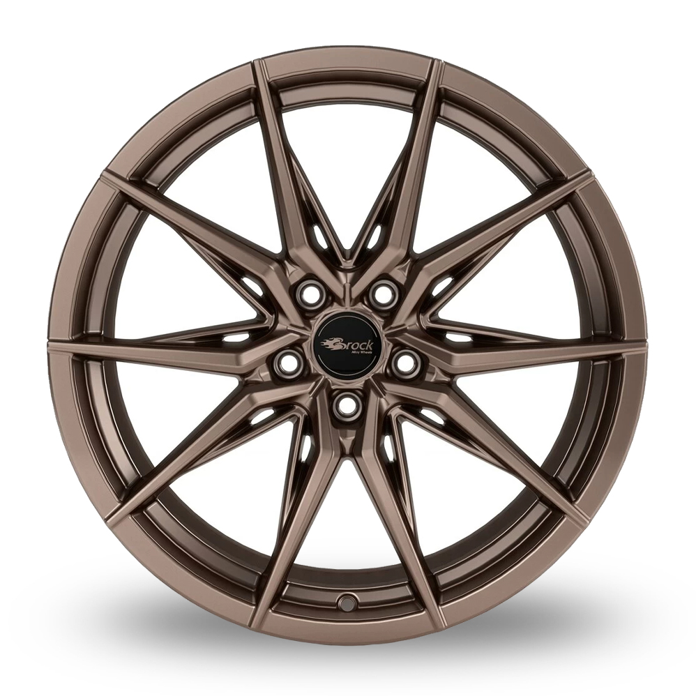 18" Brock B42 Matt Bronze Copper Alloy Wheels