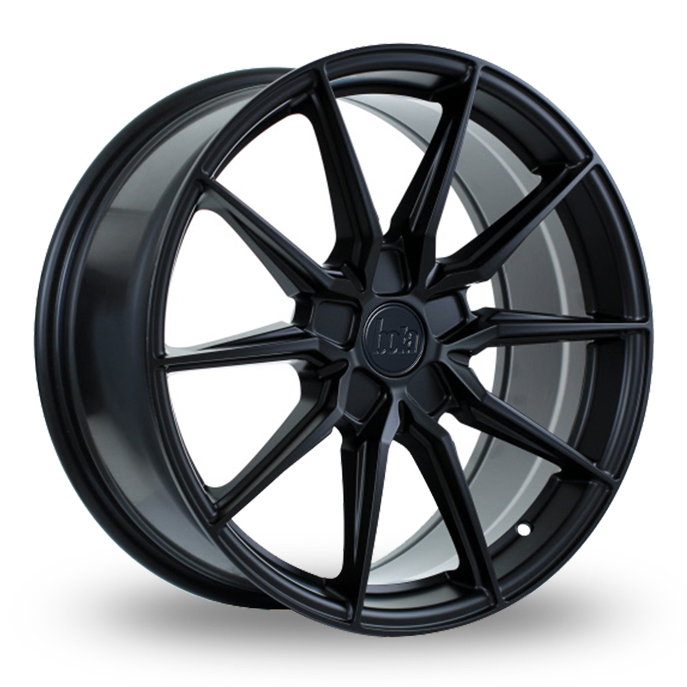 19" Bola B16 Matt Black Alloy Wheels
