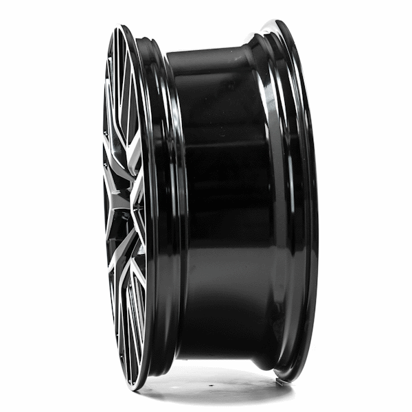 18" Axe EX30T Gloss Black Alloy Wheels