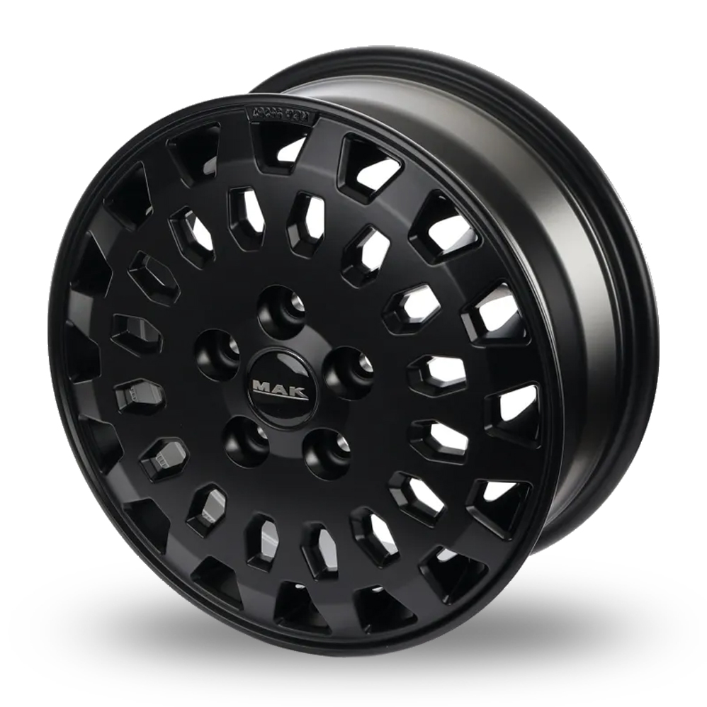 16" MAK Overland Matt Black Alloy Wheels