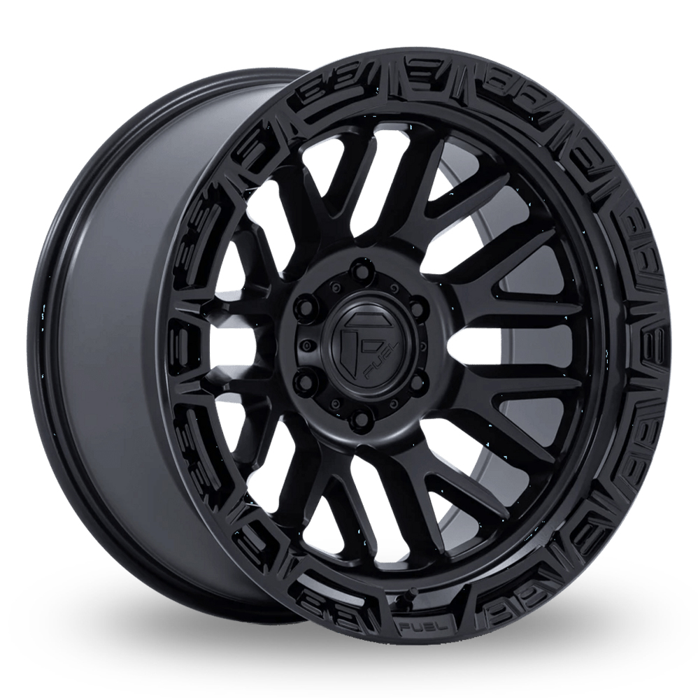 Fuel Off-Road FC890 Rail (USA Warehouse) Matt Black Gloss Black Rim Alloy Wheels