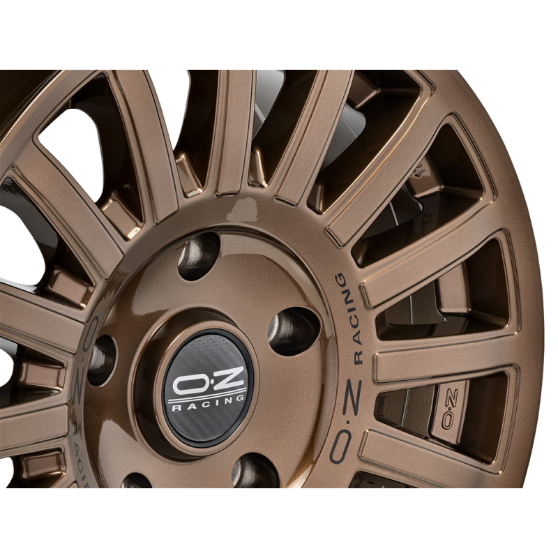 17" OZ Racing Rally Raid Gloss Bronze Black Lettering Alloy Wheels