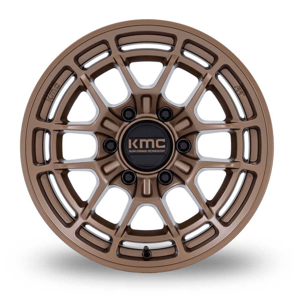 17" KMC KM732 Archer (USA Warehouse) Matt Bronze Alloy Wheels