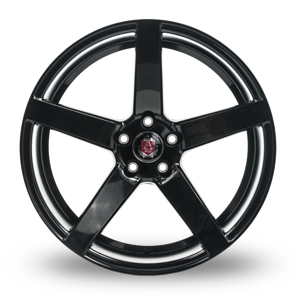 19" Axe EX18 Gloss Black Alloy Wheels